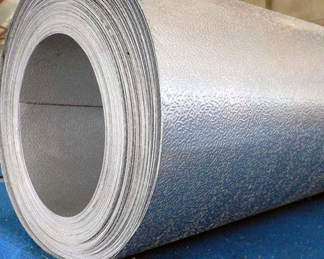 Producing Process of Embossed Aluminum Roll 
